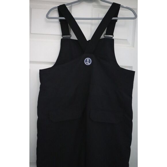 Lands' End Women's Sz M Black Expedition Waterproof Insulated Snow Bibs - Picture 10 of 16